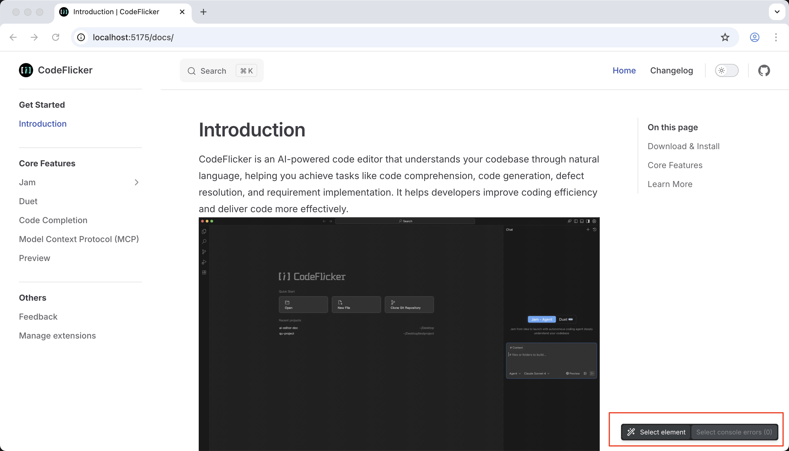Browser Debug Toolbar